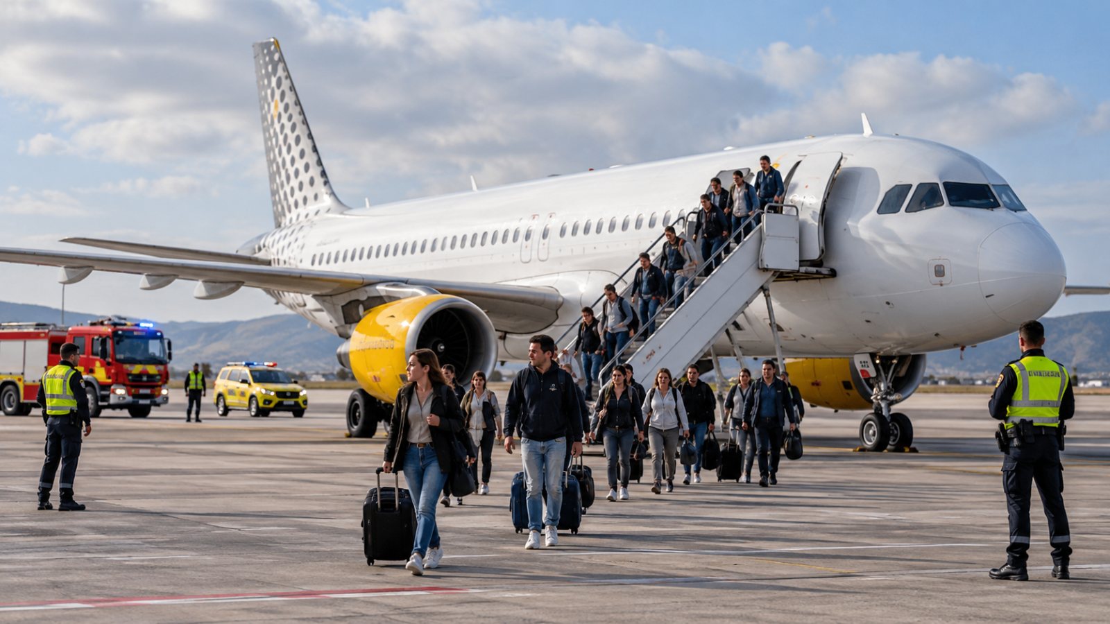 Ложная тревога: самолёт Vueling экстренно сел после сообщения о бомбе